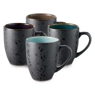 BITZ Krus sort/blå 4 stk. - BITZ