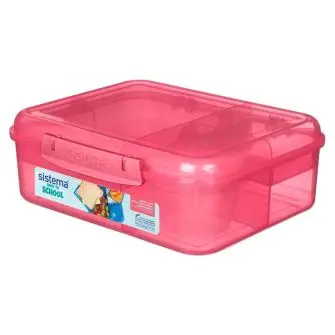 SISTEMA Madkasse bento box lunch 1,65 liter - støvet pink - MADKASSER & DRIKKEDUNKE