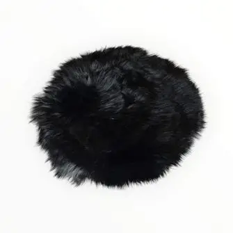 DACORE New zealand lux sædehynde Ø34 cm - sort - SKIND