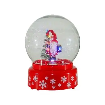 CONZEPT Snekugle med julemand & sne - GAVEARTIKLER