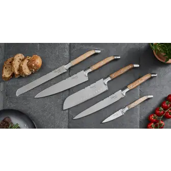 LAGUIOLE BY HAWS Knivsæt 5 knive - egetræ Forudbestilling - forventes på lager midt i april 2026 - KØKKENKNIVE