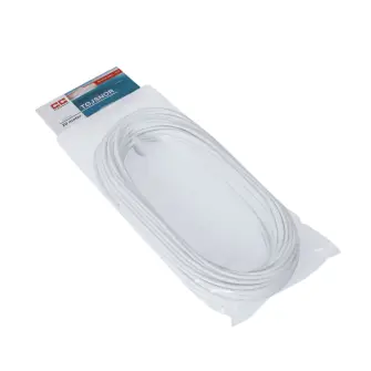 CC HANSEN Tøjsnor 20 meter / 4 mm - hvid - ØVRIGE