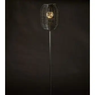 DACORE Solar lanterne på spyd H17/80 cm - sort - BOLIG & FRITID