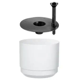 PAULINA Selvvandingspotte Ø17 cm - hvid - BOLIG & FRITID