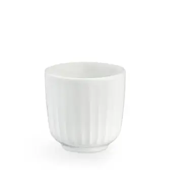 KÄHLER Hammershøi espresso kop 10 cl - hvid - BORDDÆKNING