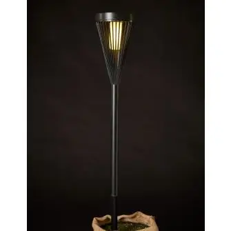 DACORE Solarfakkel 12 LED 3-in-1 69 cm - sort - BOLIG & FRITID