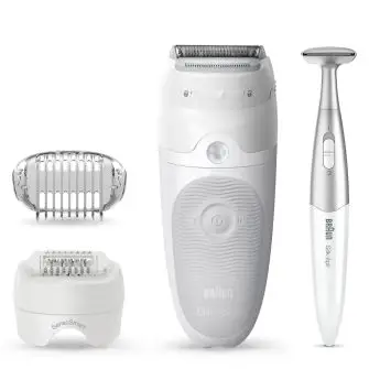 BRAUN Silk-épil serie 5 5-805 epilator & trim - hvid - PERSONLIG PLEJE