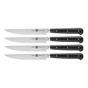 ZWILLING Steakknive 4 stk - sort - GRILLBESTIK