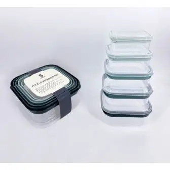 CONZEPT Opbevaringsbokse 10 dele - kvadratisk - OPBEVARING