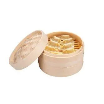 ALPINA Dampkoger i 2 lag Ø20 cm - bambus - ALPINA