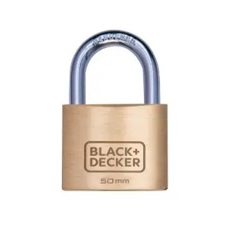 BLACK & DECKER Hængelås 50 mm - BOLIG & FRITID