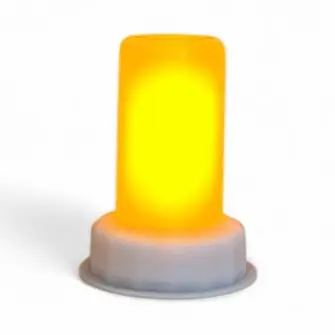 CONZEPT Lampe med flamme-effekt - HAVEN