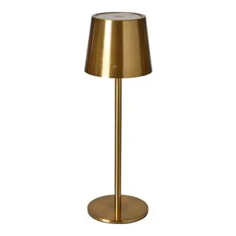 DACORE Bordlampe med touch genopladelig - guld - BOLIG & FRITID