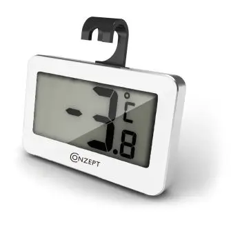 CONZEPT Digitalt køleskabstermometer - hvidt - TERMOMETER
