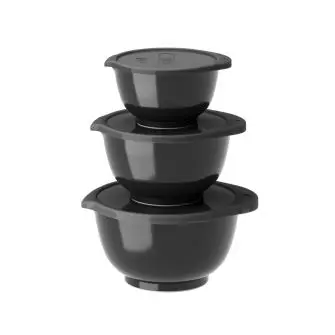 ROSTI NEW Margrethe miniskålesæt 6 dele - black edition - RØRESKÅLE