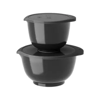 ROSTI NEW Margrethe røreskåle sæt 4 dele - black edition - RØRESKÅLE