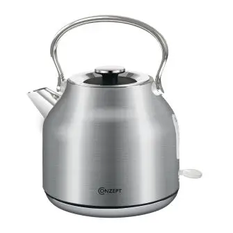 CONZEPT Elkedel 1,7 liter - stål - ELKEDLER