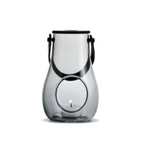 HOLMEGAARD Design with light lanterne H16,5 cm - smoke -