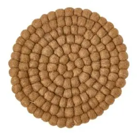 DACORE Bordskåner minidots  Ø20 cm - mørk sand - 