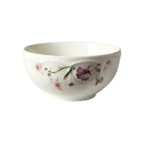 DACORE Flora skål med blomst Ø14 cm - rosa -