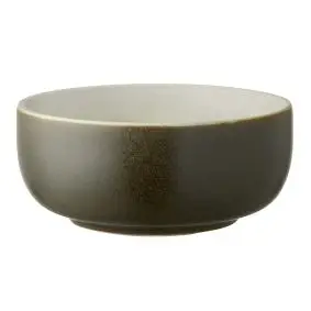 STUDIO ROUND North skål 11 cm - grøn/hvid - 