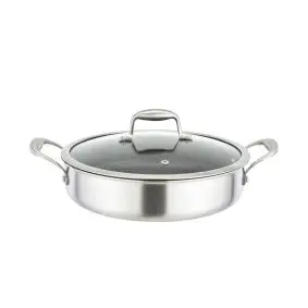 CONZEPT Hybrid sautergryde stål m/keramisk belægning - 28 cm - 