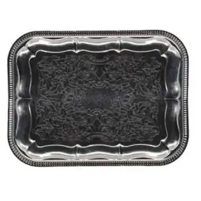 Serveringsfad forkromet - 41 x 31 cm - 