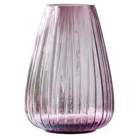 BITZ Kusintha vase i glas 22 cm - pink - 