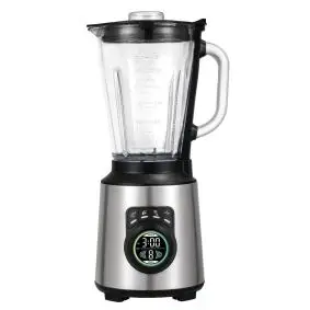 CONZEPT Blender 1,5 liter 1200 watt med farvedisplay - stål - 