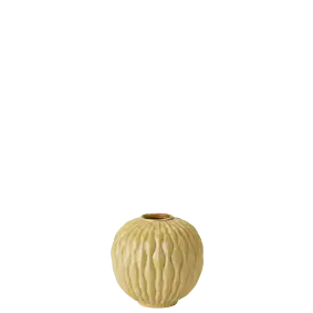 KNABSTRUP Solum vase H8,5 cm - ochre - 