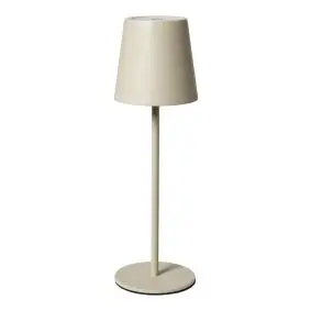 DACORE Bordlampe genopladelig med touch - sand - 