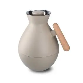 ROSENDAHL Stay warm termokande 1,0 liter rund - sand - 