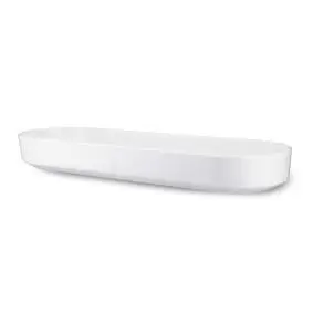 ROSENDAHL Grand Cru serveringsfad ovalt 34 x 12 cm - hvid - 