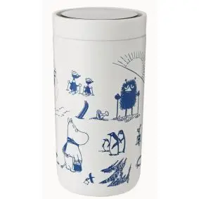 STELTON Moomin to go termokop 0,2 liter - courage hvid - 