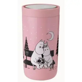 STELTON To go click moomin termokop 0,2 liter - i love you - pink - 