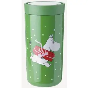 STELTON To go click moomin termokop 0,2 liter - moomin present - grøn - 