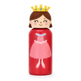 CONZEPT Termoflaske 400 ml - prinsesse - 