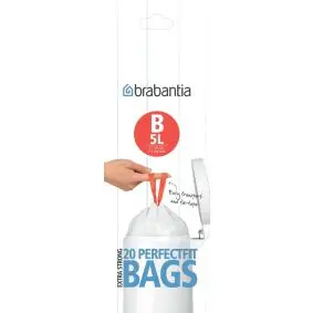 BRABANTIA Affaldspose 20 stk. 5 liter "B" - 