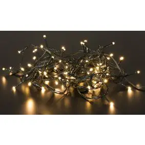 CONZEPT Lyskæde 240 led varmhvid - 