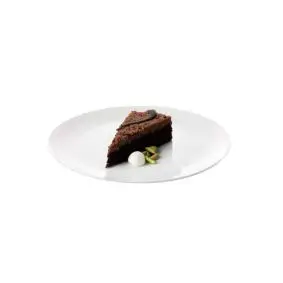 AIDA Relief desserttallerken 20 cm 4 stk - hvid -