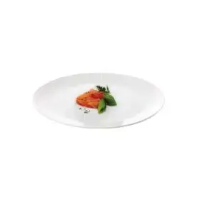 AIDA Relief middagstallerken 27 cm 4 stk - hvid -