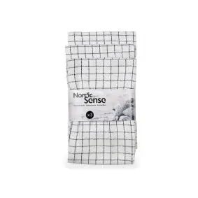 NORDIC SENSE Kokkeviskestykker 80 x 50 cm 3 stk - 