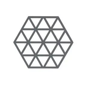 ZONE Bordskåner grå triangle - 