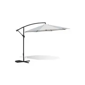 HOFFMANN Alu hængeparasol malaga Ø3m - natur -