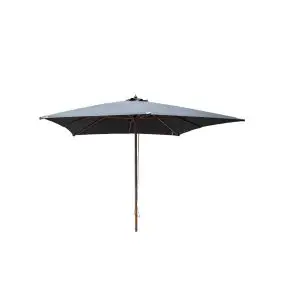 HOFFMANN Parasol nice 3 x 3 meter - grå -