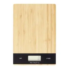 DAY Køkkenvægt 5 kg  - bambumslook - 