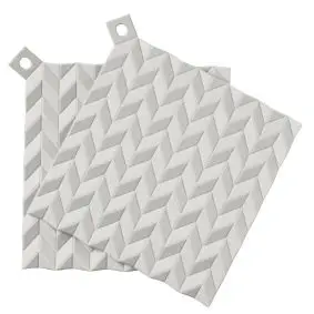 STELTON RIG-TIG Grydelapper 2 stk - hold on - light grey - 