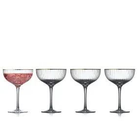 LYNGBY GLAS Palermo gold cocktailglas 31,5 cl - 4 stk - 
