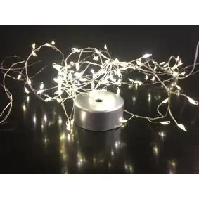 CONZEPT Micro LED klyngelyswire 100 m/remote funktion - 