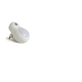 Vågelampe 2 led hvid m/ sensor -